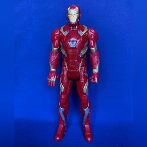 Iron Man 12" Talking Marvel Action Figure w/Light When Talks, 2015 Hasbro